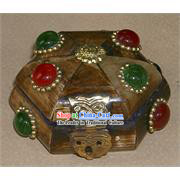 Tibet Ox Bone Jewelry Box