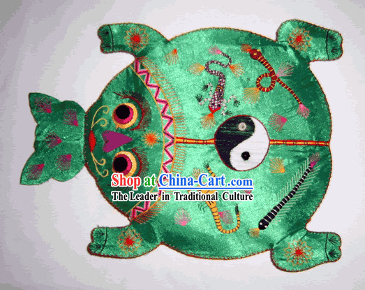 China Hand Made Cloth Craft-Frog King Pillow