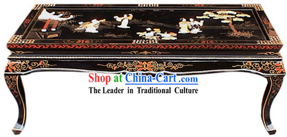 Chinese Lacquer Ware Sofa Table
