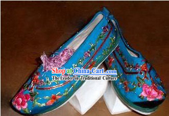 Chinese Hand Embroidered Empress Shoes