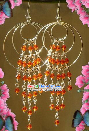 Indian Bohemia Fashion Earrings-Orange Guess