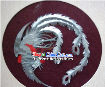 Chinese Aluminum Foil Gold Handicraft-Phoenix