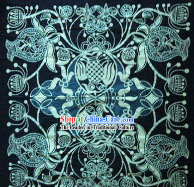 Chinese Classical Batik Tablecloth-Double Fishes Playing Water