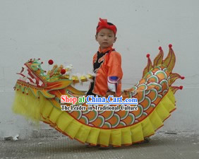 Chinese Traditional Handmade Dragon Costumes for Child