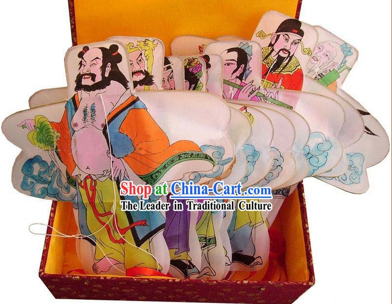 Chinese Classical Hand Painted Kite - the Eight Immortals