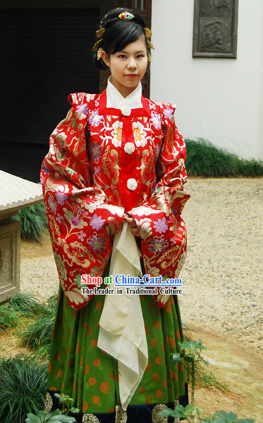 Ancient Chinese Clothing Complete Set for Women