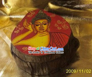 Traditional Asia Thai Wooden Box