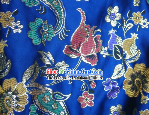 China Silk Fabric with Various Flower