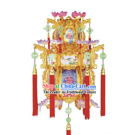 30 Inches New Year Chinese Palace Flower Lantern