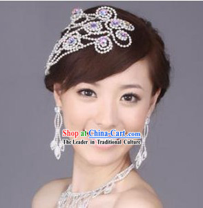Bridal Accessories - Silver Phoenix Hair Decoration