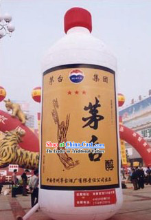 Large Chinese National Maotai Wine Inflatable