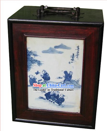 Chinese Classical Mahjong Wooden Box