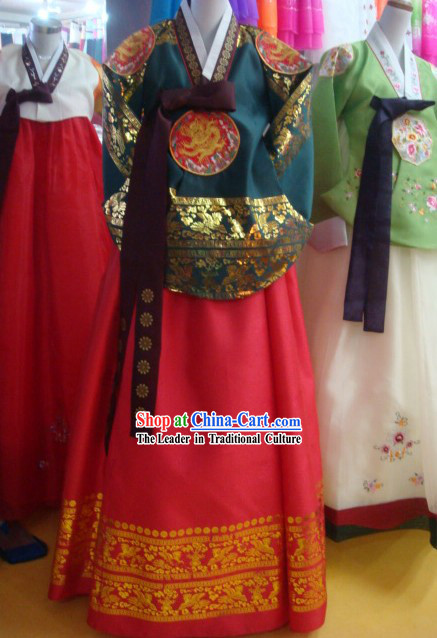 Korean Hanbok Palace Clothing Complete Set for Women
