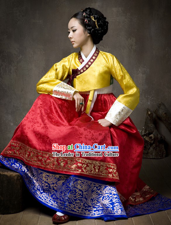 Traditional Korean Garment Hanbok Complete Set