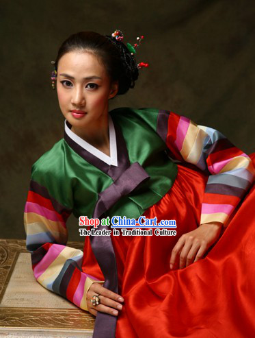 Traditional Korean Hanbok Dress