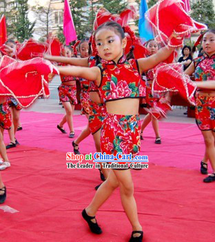Chinese New Year Festival Celebration Dance Costume for Children