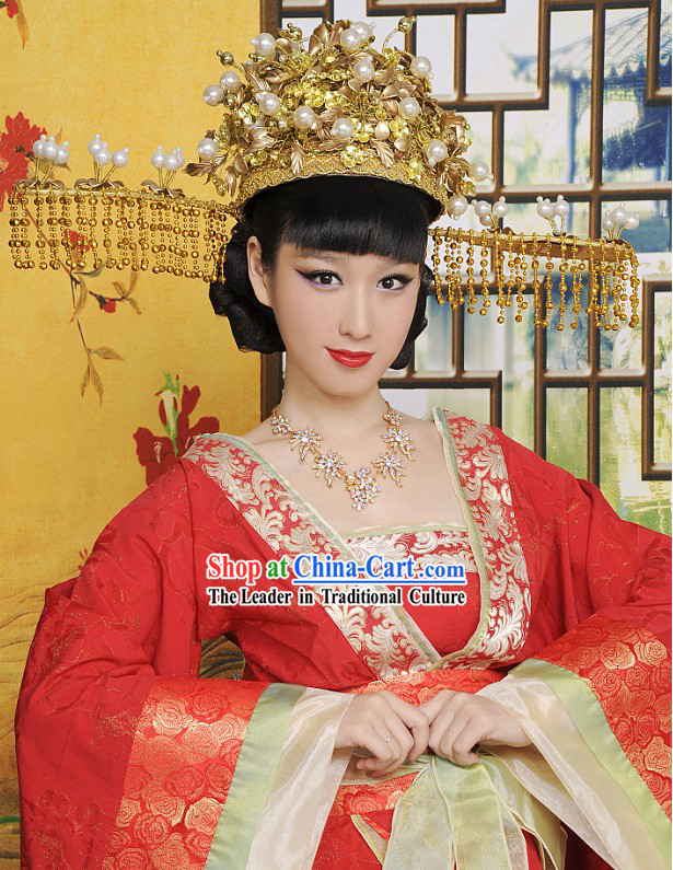 Chinese Princess Wedding Hat Hair Decoration