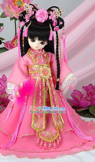 Chinese Princess Dress and Hair Decoration Set
