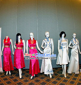Beijing Olympic Games Qipao Etiquette Ceremonial Clothes