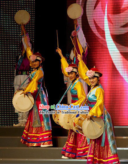 Traditional Korean Dance Costumes Complete Set