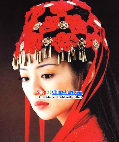 Traditional Chinese Wedding Hair Ornament for Brides