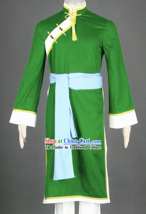 Chinese Kung Fu Master Costumes Complete Set