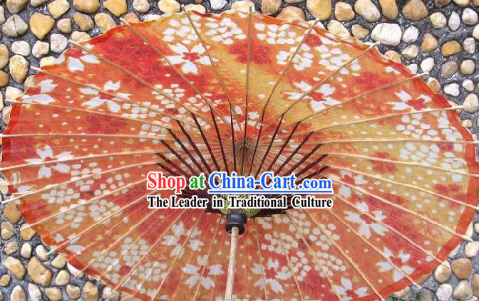 Large Japanese Hand Made Flower Umbrellas