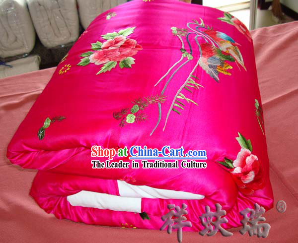 Beijing Rui Fu Xiang Wedding Silk Quilt
