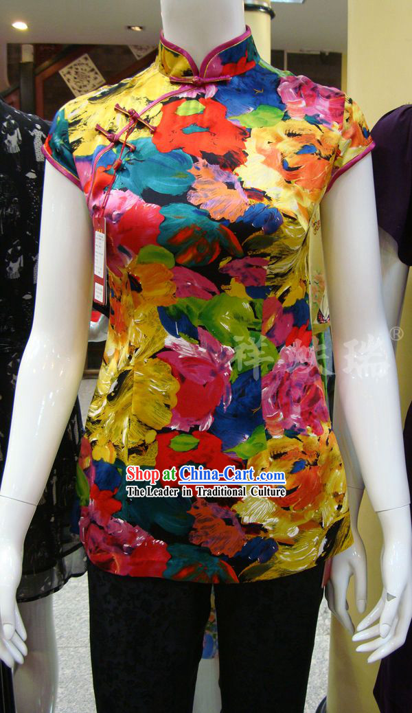 Beijing Rui Fu Xiang Silk Upper Outer Garment for Women