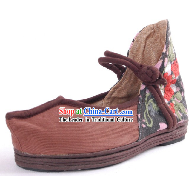 Traditional Chinese Handmade Embroidered Shoes