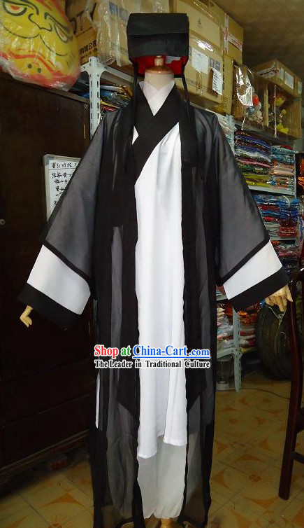 Chinese Wudang Taoist Clothing Complete Set