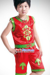 Traditional Children Dragon Dancer Uniform