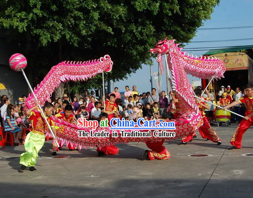 Luminous Dragon Dance Costumes Complete Set for Primary School Students