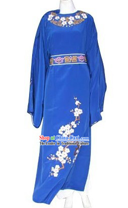 Traditional Chinese Blue Robe for Men