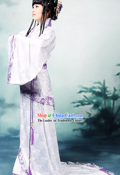 Traditional Chinese Brocade Hanfu Suit for Women