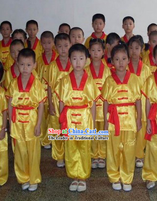 Traditional Chinese Tai Chi and Kung Fu Uniform for Kids