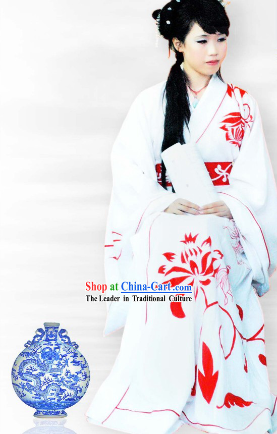 Ancient China Zhiju Garment Han Fu Rpbe for Women