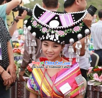 Traditional Chinese Minority Handmade Hat