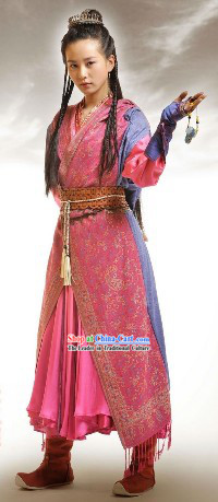 Ancient Chinese Martial Arts Beauty Costumes