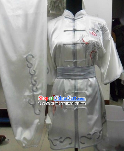 Professional Silk Dragon Tai Chi Uniform for Men