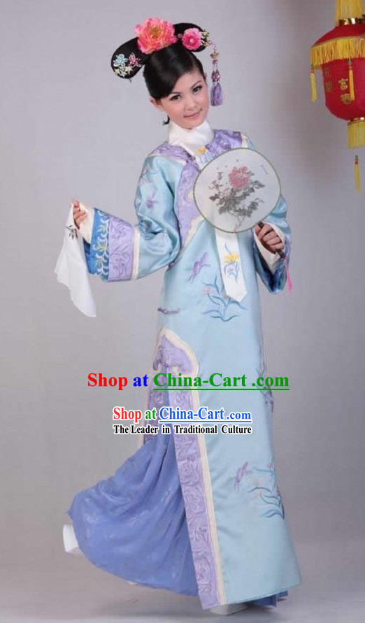 Ancient Chinese Qing Dynasty Princess Clothing for Women