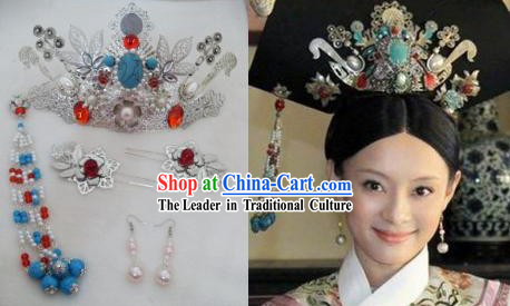 Qing Dynasty Empress Handmade Hair Accessories