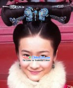 Ancient Chinese Butterfly Princess Wig and Hair Accessories