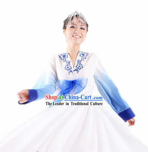 Traditional Chinese Korean Ethnic Costumes for Women