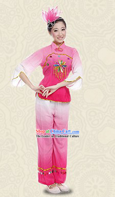 Traditional Stage Performance Ribbon Dance Costumes for Women