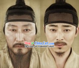 Ancient Korean Wig Hat for Men