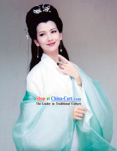 Ancient Chinese Zhao Yazhi Costumes and Headwear for Women