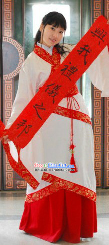 Traditional Ancient Chinese Guzhuang Quju Clothes for Women