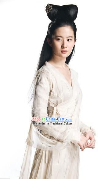 Sien Nui Yau Wan Nie Xiaoqian Costumes and Wig