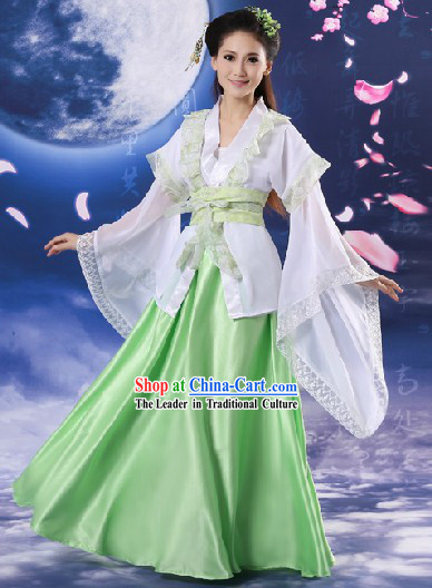 Ancient Chinese Beauty Hanfu Clothing Complete Set for Women